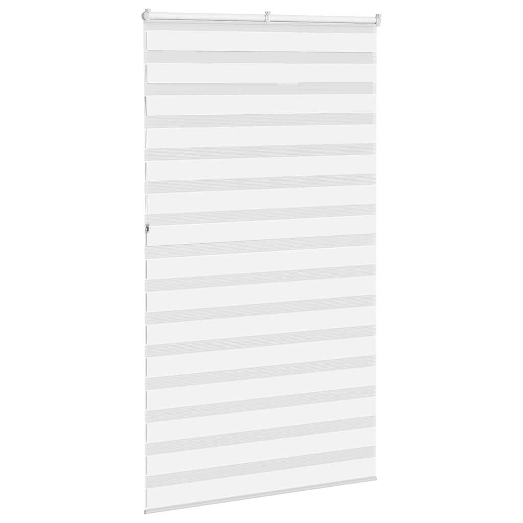 vidaXL Store zèbre blanc 130x230 cm largeur du tissu 125,9cm polyester