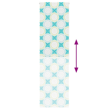 vidaXL Store enrouleur de douche 80x240 cm largeur du tissu 76 cm