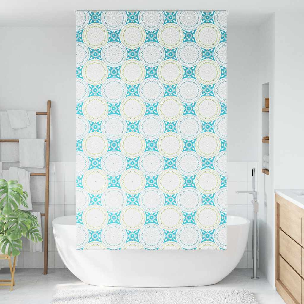 vidaXL Store enrouleur de douche 140x240 cm largeur du tissu 136 cm