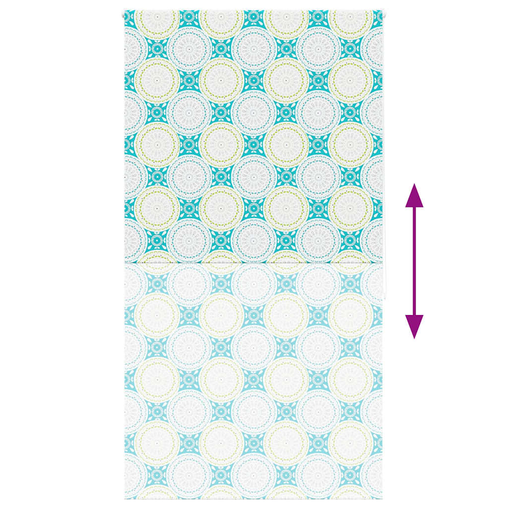 vidaXL Store enrouleur de douche 140x240 cm largeur du tissu 136 cm