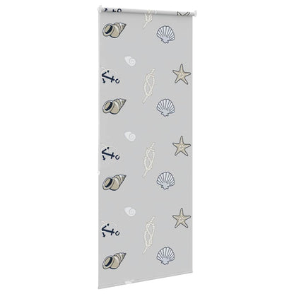 vidaXL Store enrouleur de douche 100x240 cm largeur du tissu 96 cm