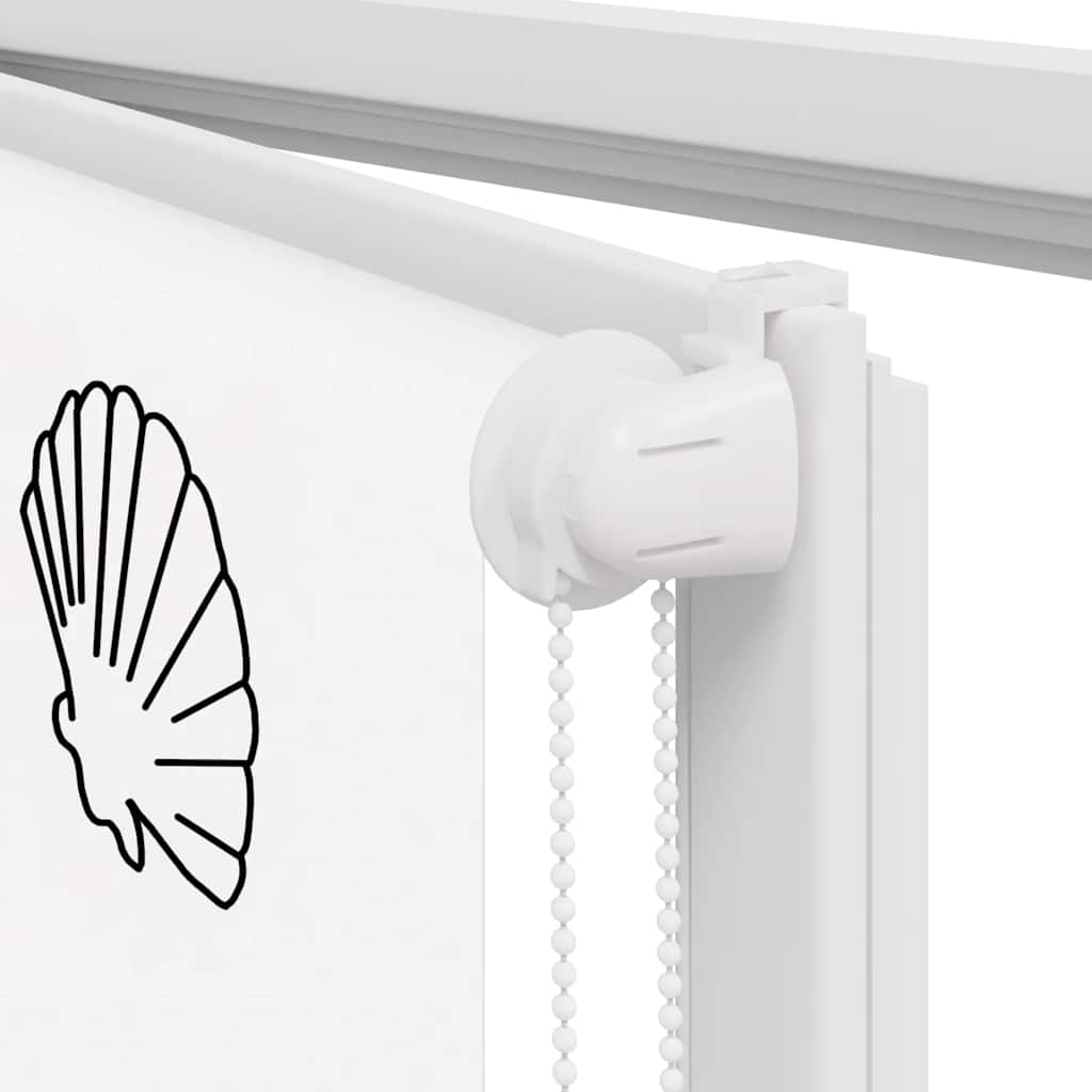 vidaXL Store enrouleur de douche 70x240 cm largeur du tissu 66 cm