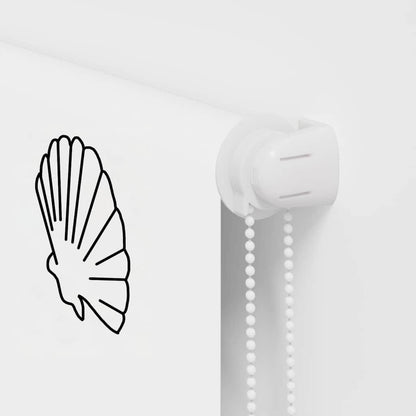 vidaXL Store enrouleur de douche 90x240 cm largeur du tissu 86 cm
