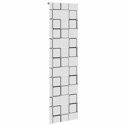 vidaXL Store enrouleur de douche 80x240 cm largeur du tissu 76 cm