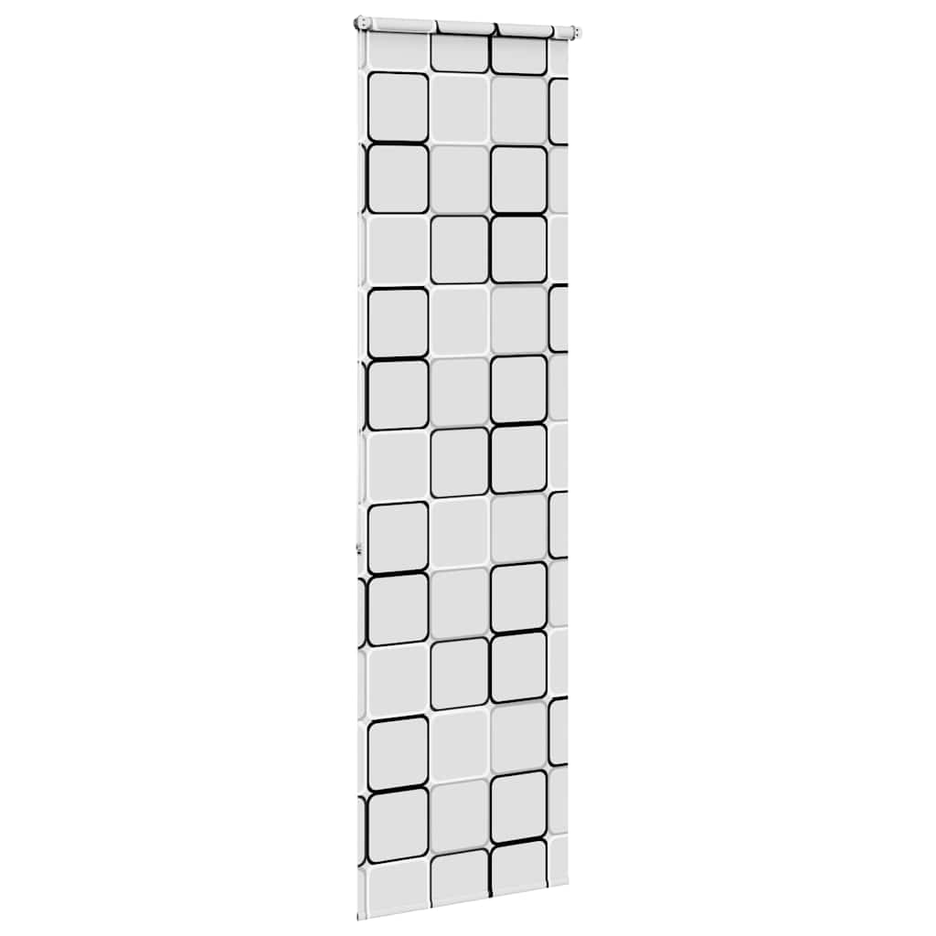 vidaXL Store enrouleur de douche 80x240 cm largeur du tissu 76 cm