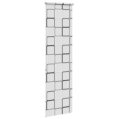 vidaXL Store enrouleur de douche 80x240 cm largeur du tissu 76 cm