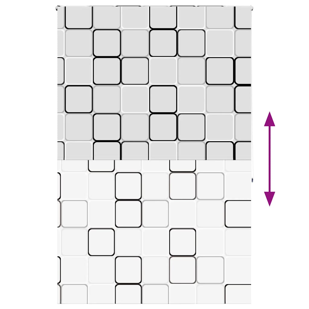 vidaXL Store enrouleur de douche 160x240 cm largeur du tissu 156 cm