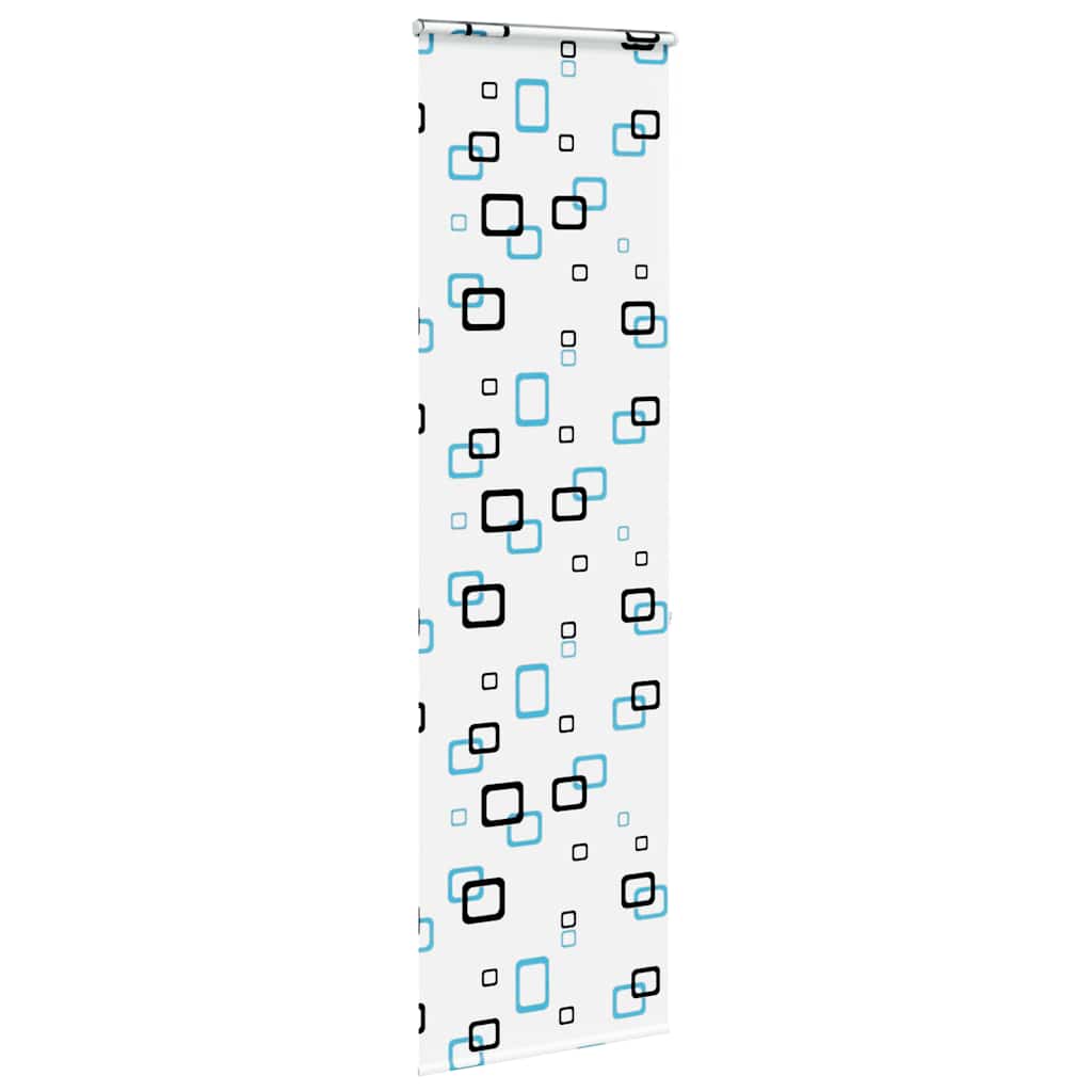 vidaXL Store enrouleur de douche avec cassette largeur du tissu 56 cm