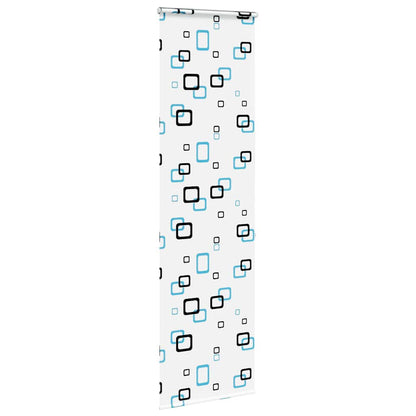 vidaXL Store enrouleur de douche avec cassette largeur du tissu 56 cm