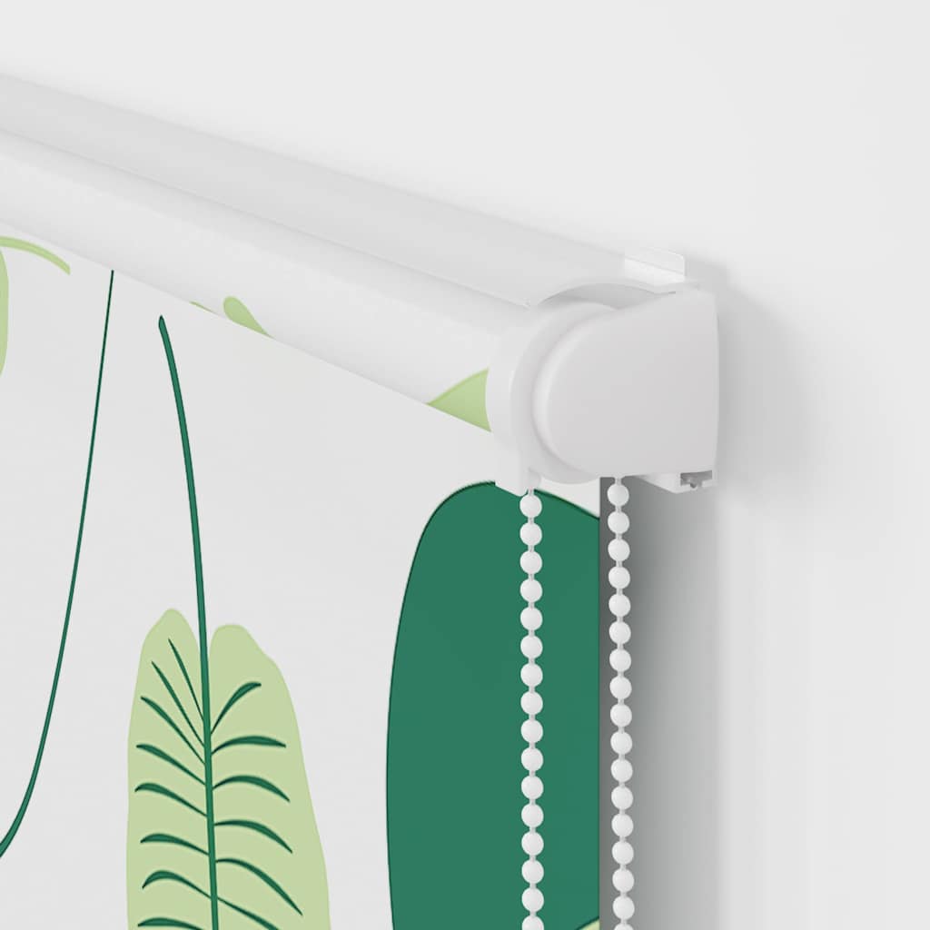 vidaXL Store enrouleur de douche avec cassette largeur du tissu 86 cm