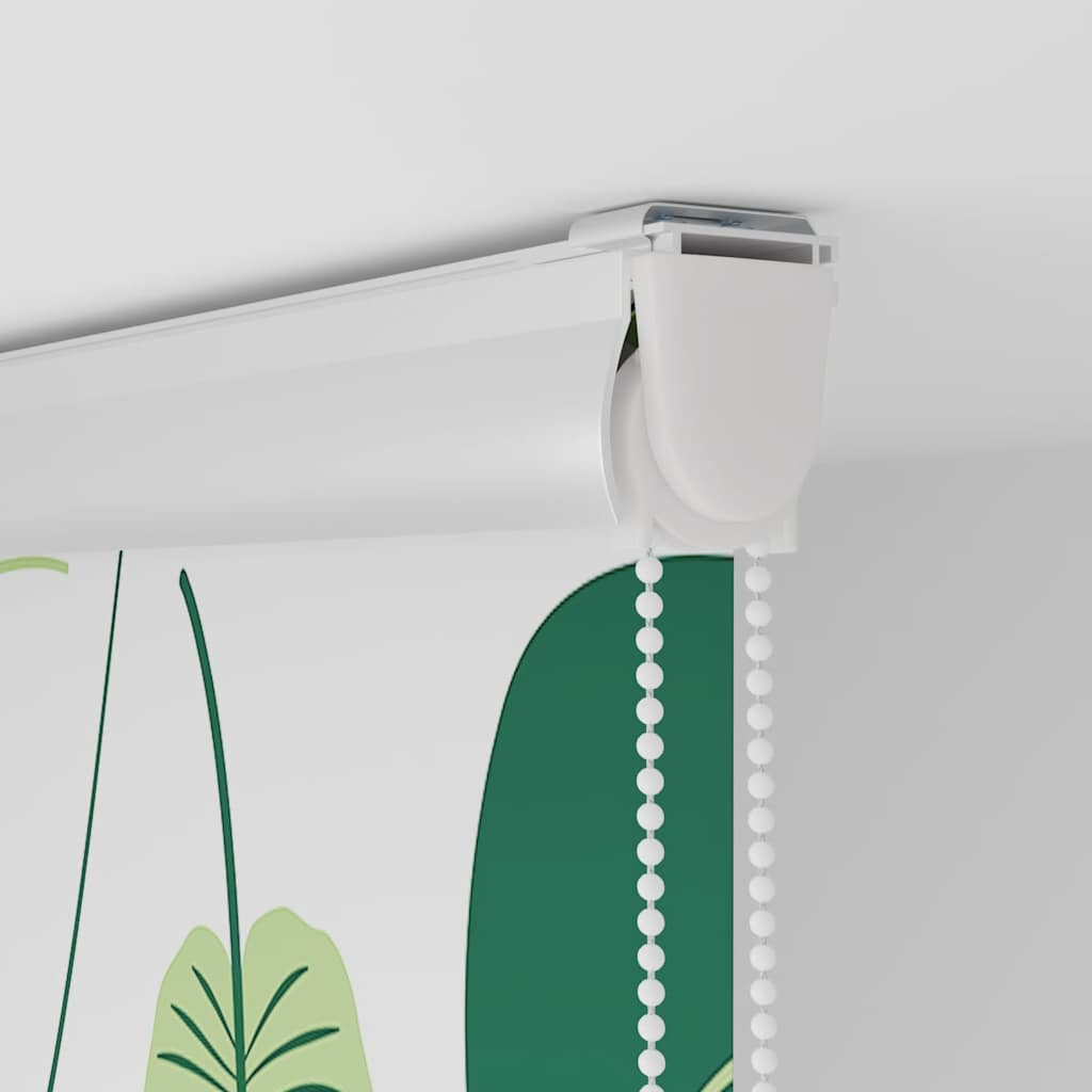vidaXL Store enrouleur de douche avec cassette largeur du tissu 86 cm