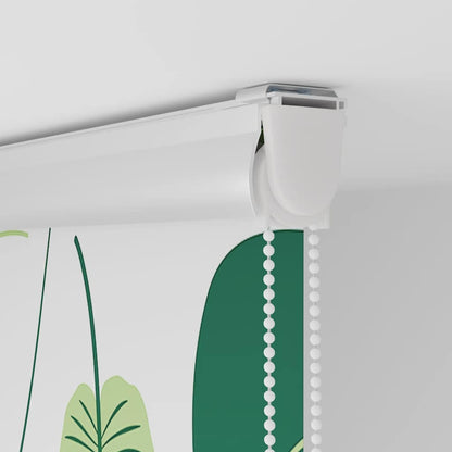 vidaXL Store enrouleur de douche avec cassette largeur du tissu 86 cm