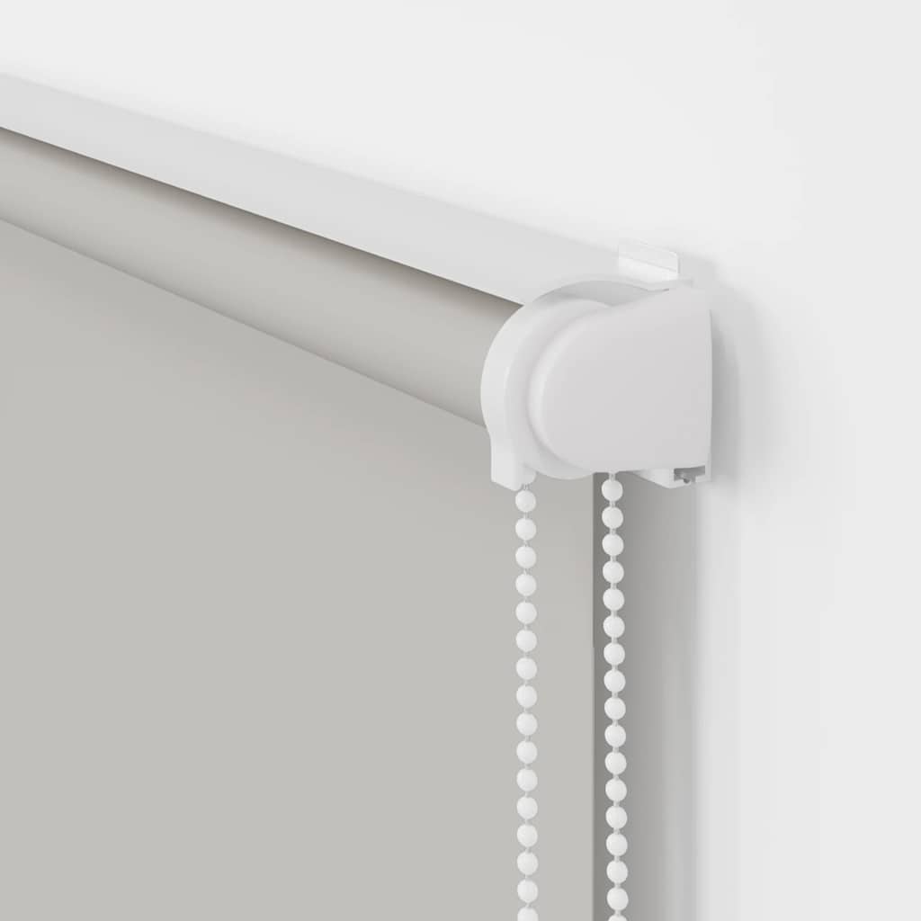 vidaXL Store enrouleur de douche avec cassette largeur du tissu 116 cm
