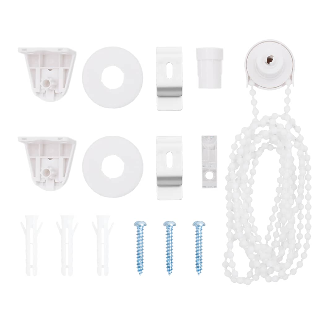 vidaXL Store enrouleur de douche avec cassette largeur du tissu 56 cm