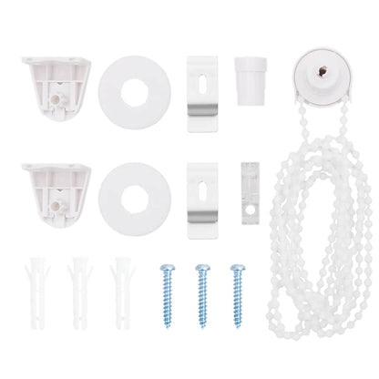 vidaXL Store enrouleur de douche avec cassette largeur du tissu 96 cm