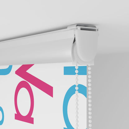 vidaXL Store enrouleur de douche avec cassette largeur du tissu 136 cm