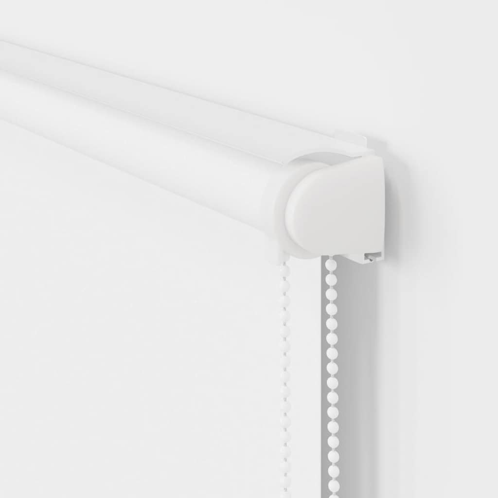 vidaXL Store enrouleur de douche avec cassette largeur du tissu 116 cm