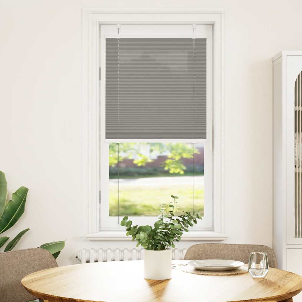 vidaXL Store plissé anthracite 65x100 cm largeur du tissu 64,4 cm