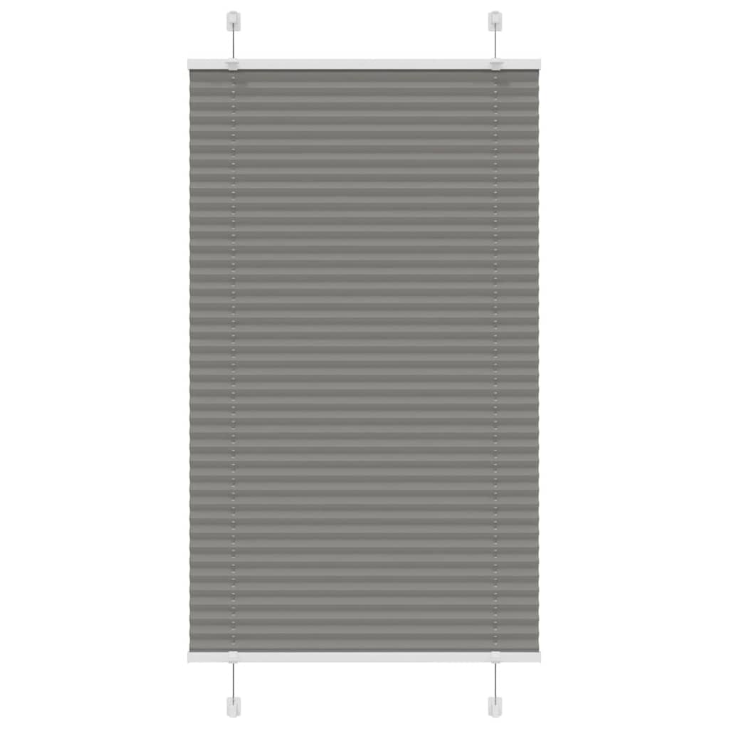 vidaXL Store plissé anthracite 75x100 cm largeur du tissu 74,4 cm