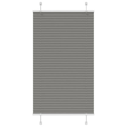 vidaXL Store plissé anthracite 75x100 cm largeur du tissu 74,4 cm