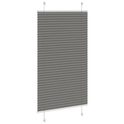 vidaXL Store plissé anthracite 75x100 cm largeur du tissu 74,4 cm