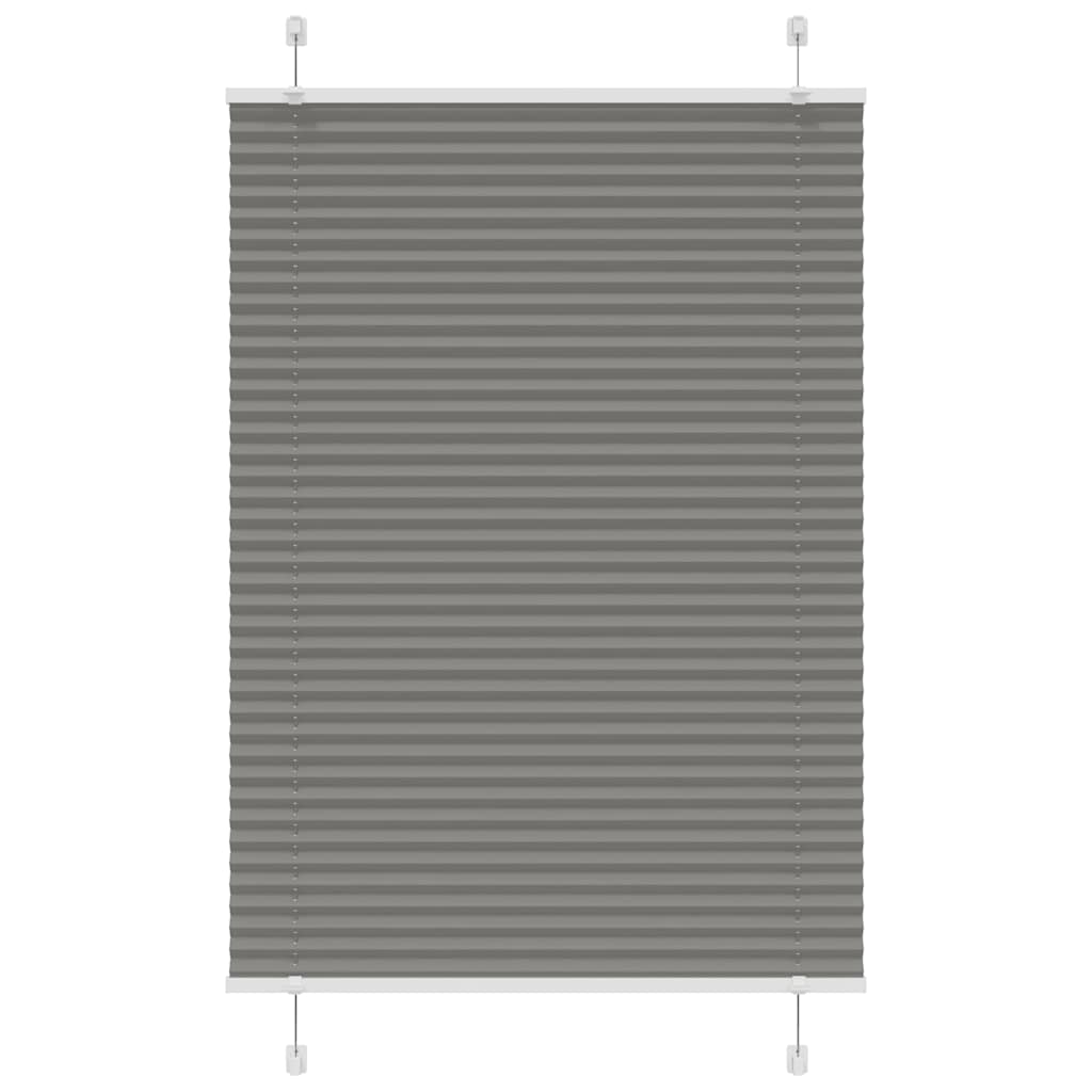 vidaXL Store plissé anthracite 90x100 cm largeur du tissu 89,4 cm