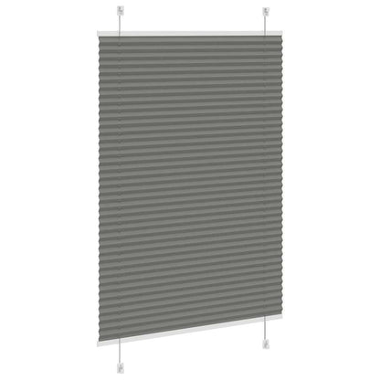 vidaXL Store plissé anthracite 90x100 cm largeur du tissu 89,4 cm