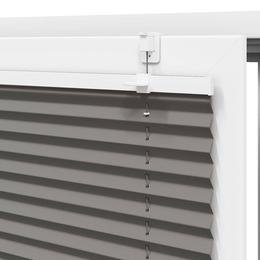 vidaXL Store plissé anthracite 90x100 cm largeur du tissu 89,4 cm