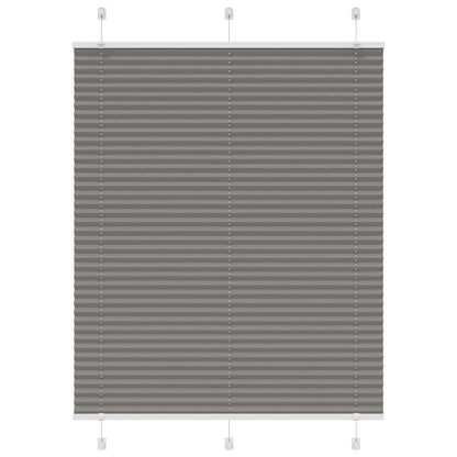 vidaXL Store plissé anthracite 105x100 cm largeur du tissu 104,4 cm