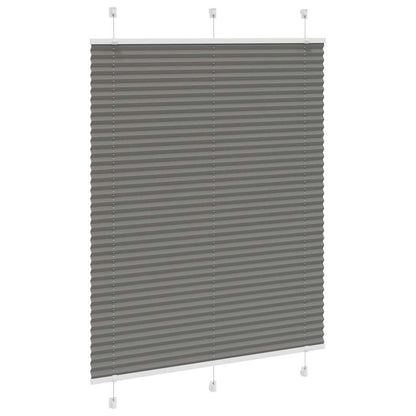 vidaXL Store plissé anthracite 105x100 cm largeur du tissu 104,4 cm