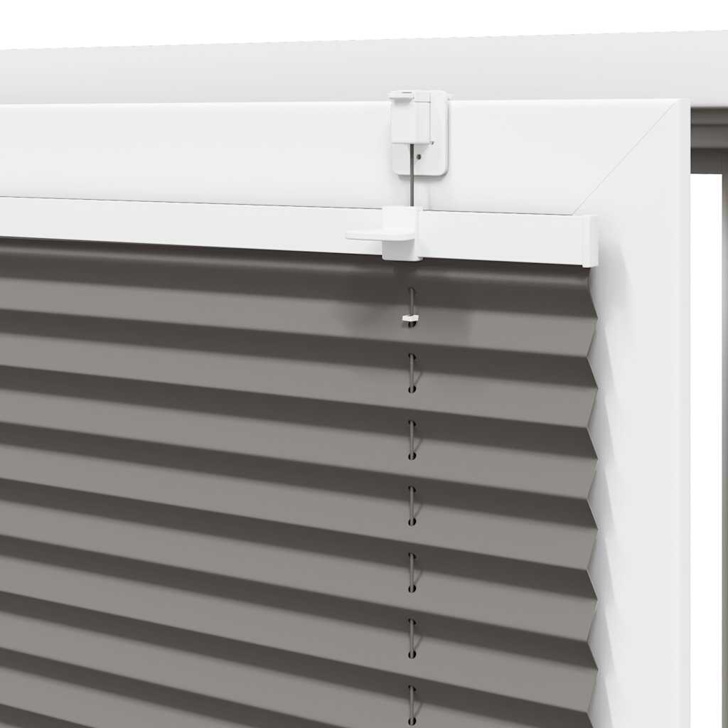 vidaXL Store plissé anthracite 105x100 cm largeur du tissu 104,4 cm