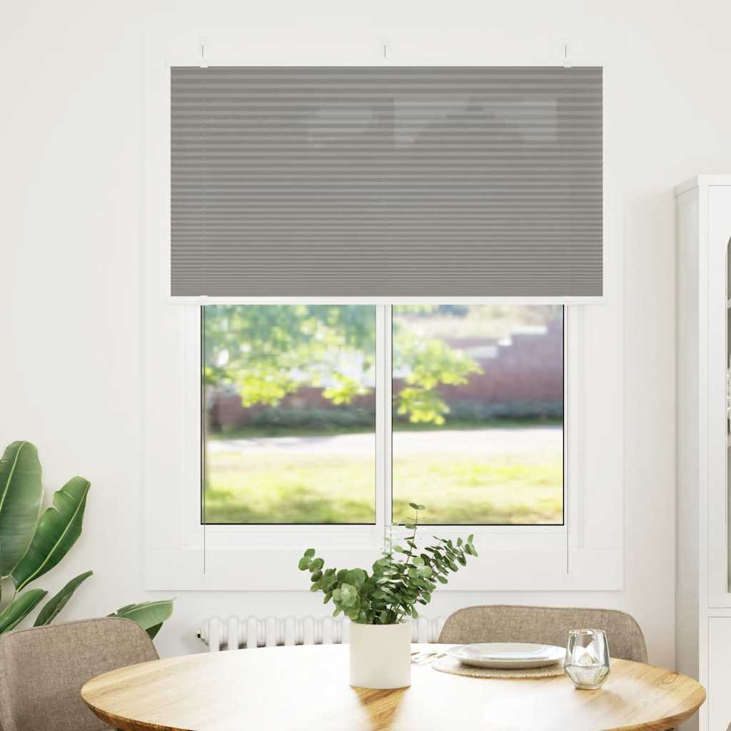 vidaXL Store plissé anthracite 105x100 cm largeur du tissu 104,4 cm