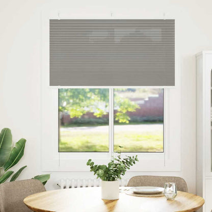 vidaXL Store plissé anthracite 105x100 cm largeur du tissu 104,4 cm