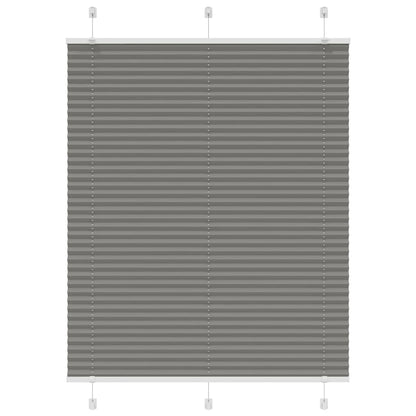 vidaXL Store plissé anthracite 110x100 cm largeur du tissu 109,4 cm