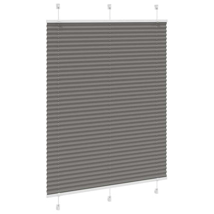 vidaXL Store plissé anthracite 110x100 cm largeur du tissu 109,4 cm