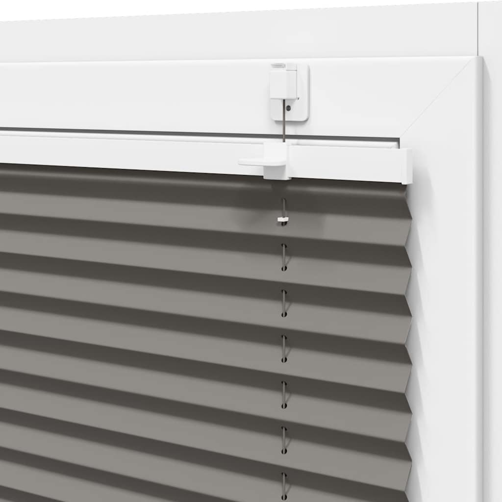 vidaXL Store plissé anthracite 110x100 cm largeur du tissu 109,4 cm