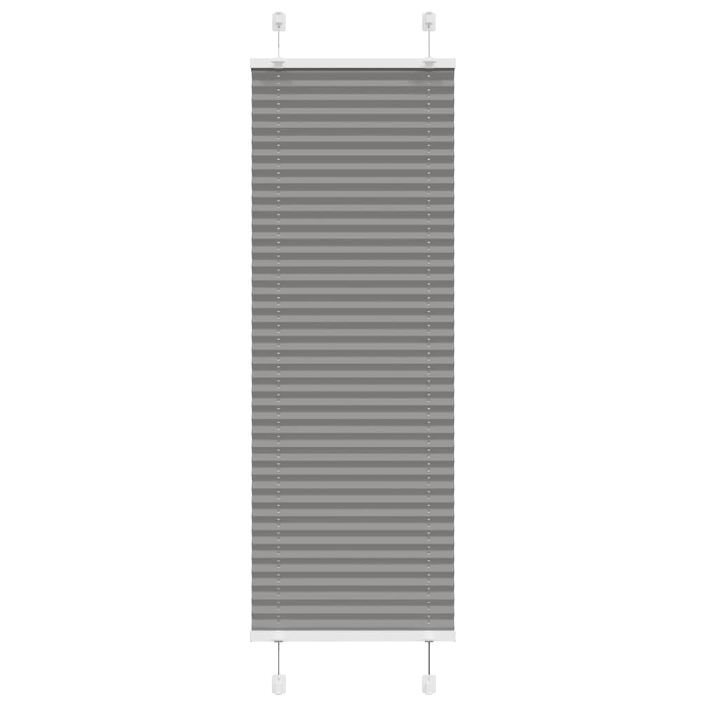 vidaXL Store plissé anthracite 50x150 cm largeur du tissu 49,4 cm