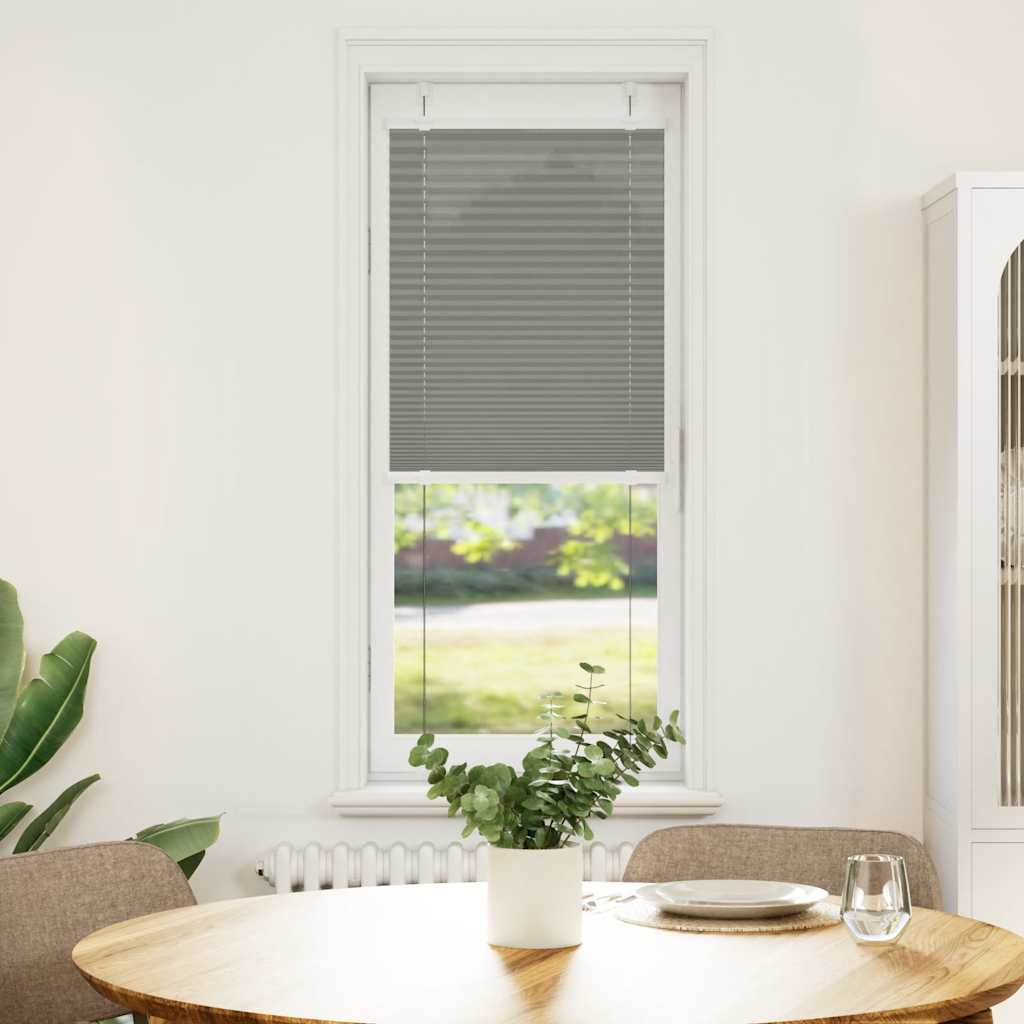 vidaXL Store plissé anthracite 50x150 cm largeur du tissu 49,4 cm