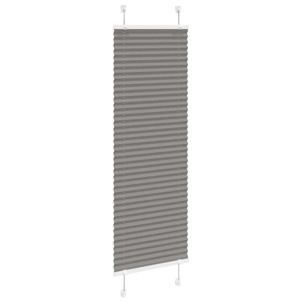 vidaXL Store plissé anthracite 50x150 cm largeur du tissu 49,4 cm