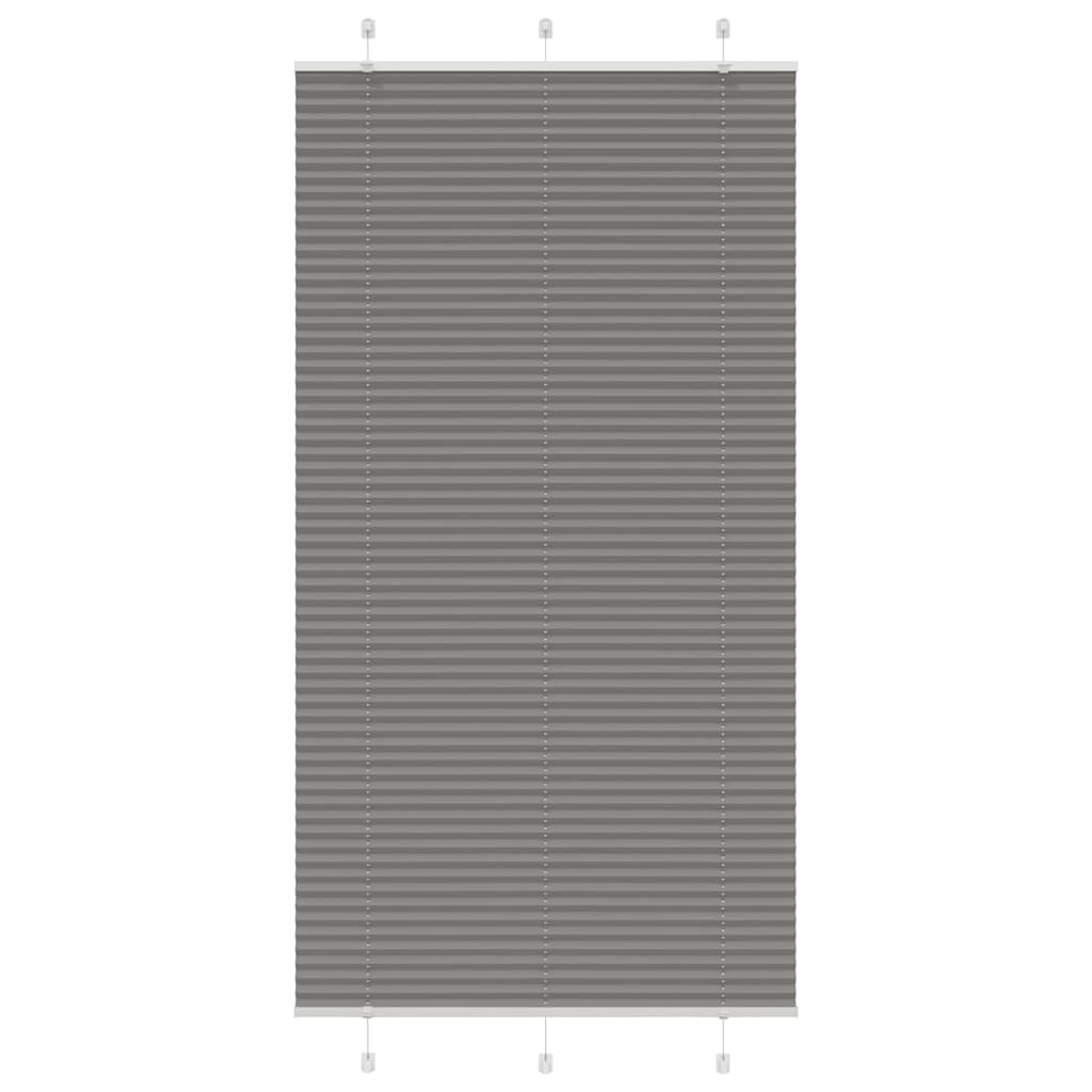 vidaXL Store plissé anthracite 110x200 cm largeur du tissu 109,4 cm