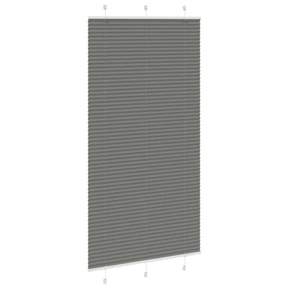 vidaXL Store plissé anthracite 110x200 cm largeur du tissu 109,4 cm