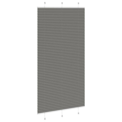 vidaXL Store plissé anthracite 110x200 cm largeur du tissu 109,4 cm
