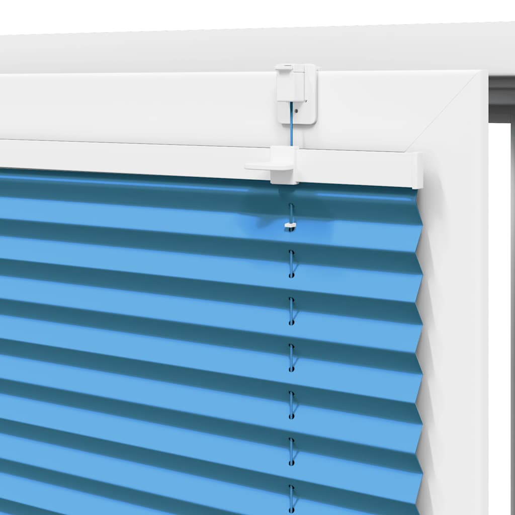 vidaXL Store plissé bleu 110x200 cm largeur du tissu 109,4cm polyester