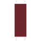 vidaXL Store plissé rouge bordeaux 45x100 cm largeur du tissu 44,4 cm