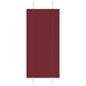vidaXL Store plissé rouge bordeaux 65x150 cm largeur du tissu 64,4 cm