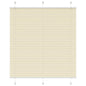 vidaXL Store plissé crème 120x100cm largeur du tissu 119,4cm polyester