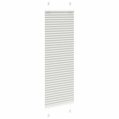 vidaXL Store plissé gris clair 50x100 cm largeur du tissu 49,4 cm