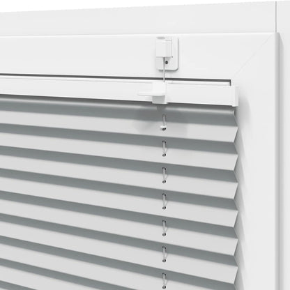 vidaXL Store plissé gris clair 50x100 cm largeur du tissu 49,4 cm