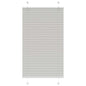 vidaXL Store plissé gris clair 80x100 cm largeur du tissu 79,4 cm