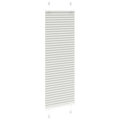 vidaXL Store plissé gris clair 45x150 cm largeur du tissu 44,4 cm